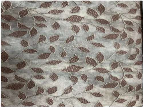 Designer Embroidery Curtain Fabric by Solanki Fabrics Private Limited