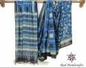 Ajrakh Cotton Saree For Women