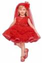 Red Color Kids Girls Frocks thumb 1