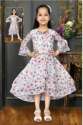 Satin Fabric Kids Fancy Frocks