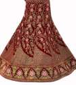 Fancy Jarkan Embroidery Bridal Lehenga For Women