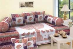 New Collection Cotton Printed Diwan Set