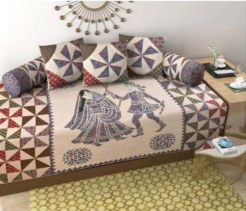 New Collection Printed Cotton Diwan Set by Tulsi Dass Ashok Kumar