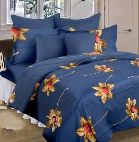 Fancy Shopia Floral Printed Bed Sheet by Adarsh Handloom Industries