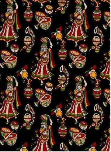 Kalamkari cotton Printed Fabric by Badri Prasad Jyoti Prasad