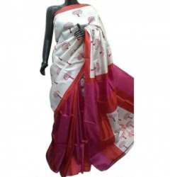 New Designer Hand Block Printed Saree