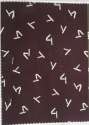 Brown color Casual Wear Printed cotton shirting fabric 