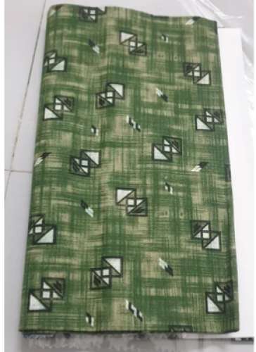 Green color 160 GSM Cotton Shirting Fabric by Arasuri Enterprise