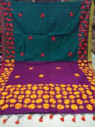 Embroidery Matka Silk Saree Party Wear Saree