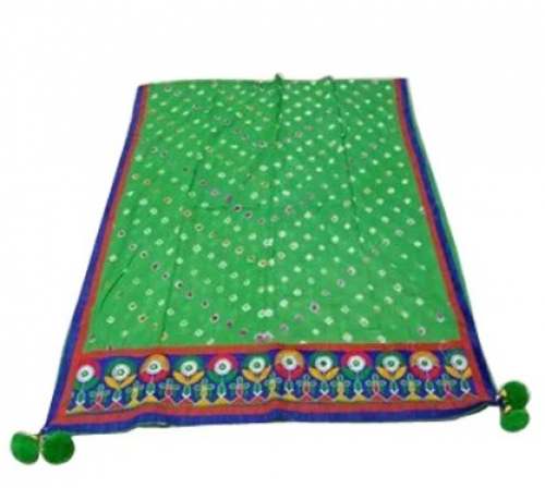 Traditional Cotton Dupatta For Ladies  by Vishal Bandhaniwala