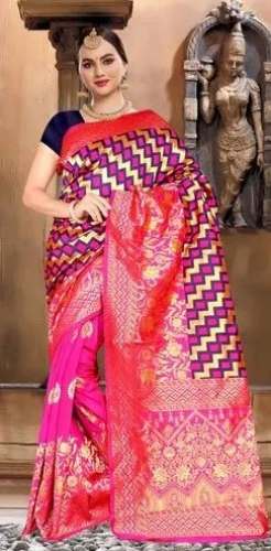 Jamdani Handloom Pure Silk Saree For Women by Manisha