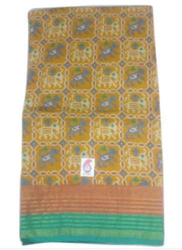 Ladies Printed Chiffon Saree by Hindustan Processing Works