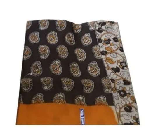 Ladies Printed Kalamkari Silk Saree by Hindustan Processing Works