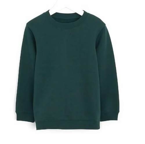 Kids Green Uniform Sweater by Shantex Woollen Silk Mills