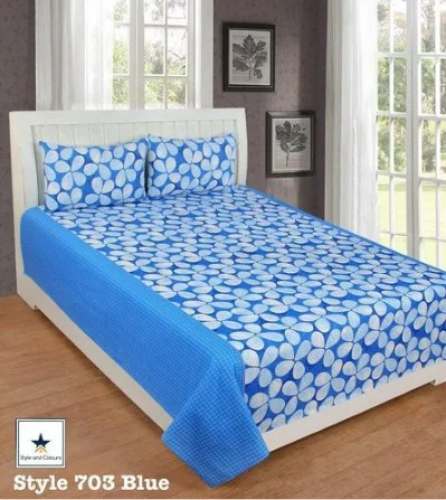 Double Bed Cotton Printed Sheet by Mahalaxmi Trading Co