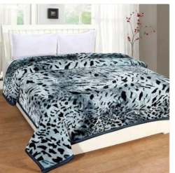 Printed Double Bed Woolen Blanket