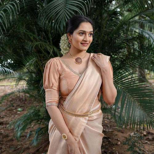 Beautiful Zari Work Design Banarasi Soft Kanjivaram Silk Saree