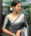 Black Colour All Over Design Soft Kanjivaram Silk Saree thumb 1