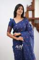 Blue Zari Woven Kanjivaram Silk Wedding Saree thumb 4