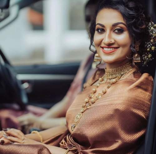 Coffee Colour Designer Soft Silk saree