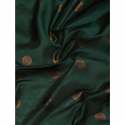 Fabulous Green Banarasi Pure Silk Kanjivaram Saree With Blouse thumb 5
