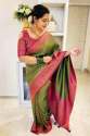 Festive Wear Pretty Banarasi Soft Silk Saree  thumb 12