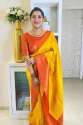 Festive Wear Pretty Banarasi Soft Silk Saree  thumb 14