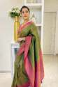 Festive Wear Pretty Banarasi Soft Silk Saree  thumb 9
