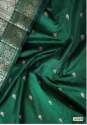Latest Green Colour Handloom Weaving Saree thumb 2