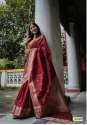 latest-red-colour-handloom-weaving-saree