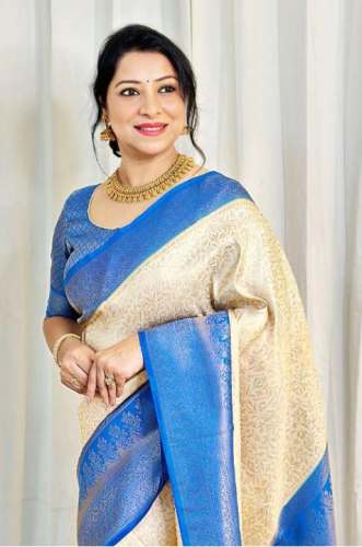 Light weighted Classic Color Banarasi Soft Silk Saree