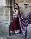 Maroon Colour All Over Design Soft Kanjivaram Silk Saree thumb 7