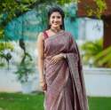Maroon Rich Zari Weaving Banarasi Soft Silk Saree With Blouse thumb 4