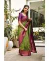 New Launched Esomic Banarasi Silk Saree  thumb 12