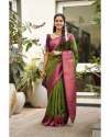 New Launched Esomic Banarasi Silk Saree  thumb 14