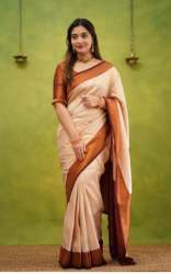 Party wear Soft Banarasi Silk Saree 