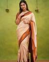 Party wear Soft Banarasi Silk Saree  thumb 1