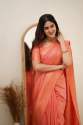 Party Wear Soft Silk Banarasi Saree  thumb 1