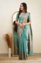 Party Wear Soft Silk Banarasi Saree  thumb 18
