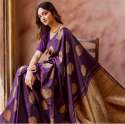 Premium Quality Heavy Banarasi Soft Silk Saree thumb 1