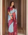 Premium quality Kanjivaram Soft Silk Saree  thumb 2
