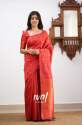 Red Zari Woven Kanjivaram Silk Wedding Saree thumb 3