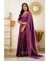 Traditional Wine Banarasi Pure Silk Kanjivaram Saree With Blouse thumb 6