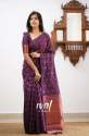 Wine Zari Woven Kanjivaram Silk Wedding Saree thumb 1