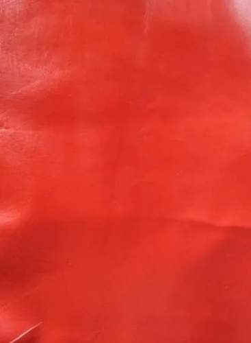 Red Goat Leather Fabric 