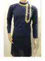 Mens Embroidered Silk Kurta thumb 1