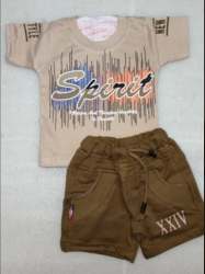 Printed Kids Cotton Baba Suit