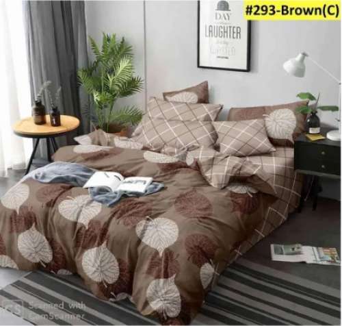 Printed Double Cotton Bed Sheet