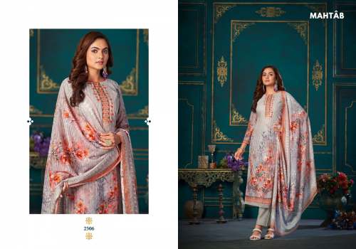 krishna textiles Fancy Embroidery With Digital Print Suit
