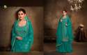 Trendy TUMBAA - RAAS Embroidered Georgette Ready Made Suit  thumb 1